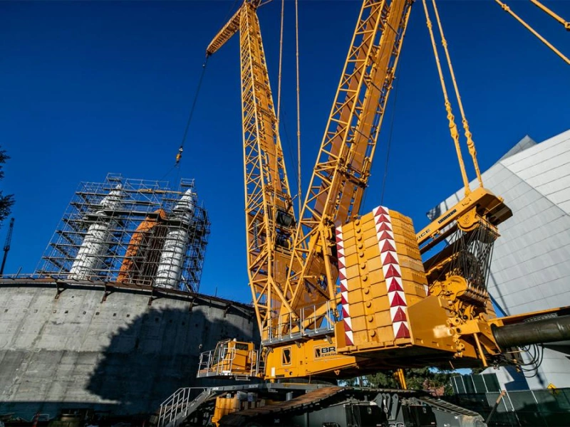 start with the complete crane load path