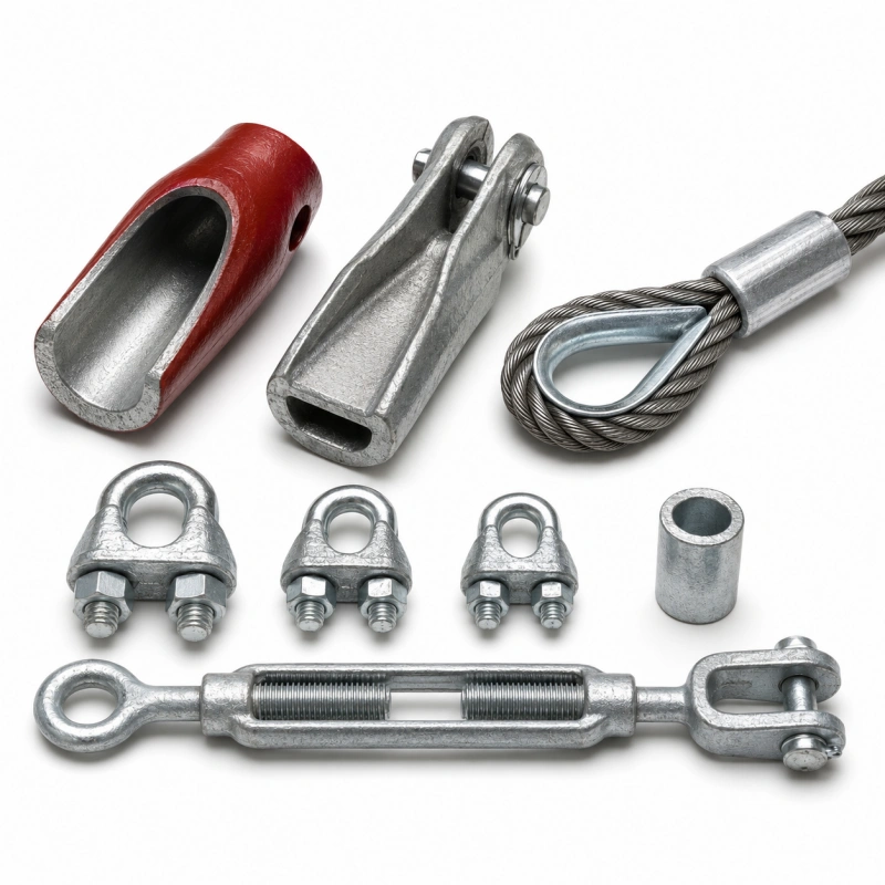 wire rope fittings and end connections