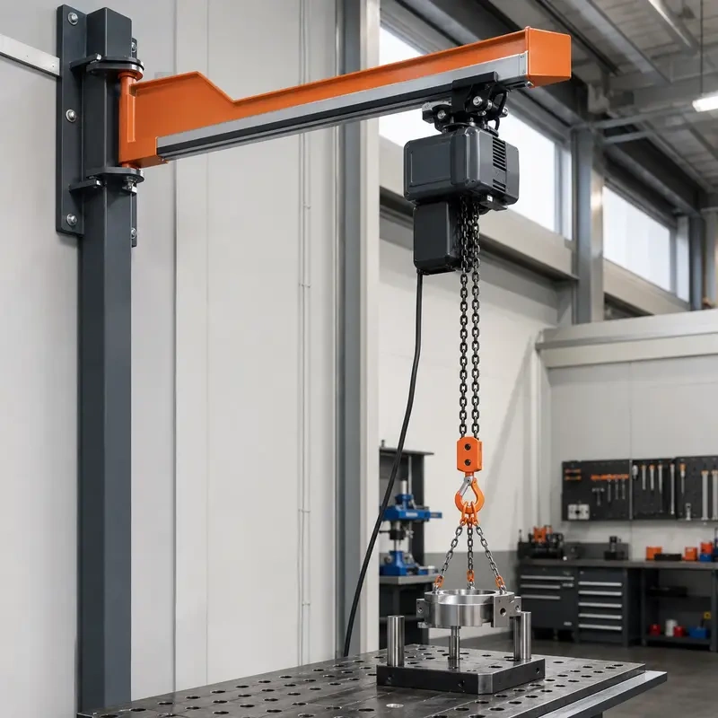 workshop jib and workstation cranes