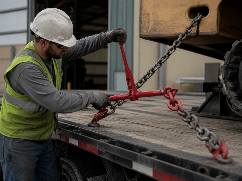 how to use a load binder safely