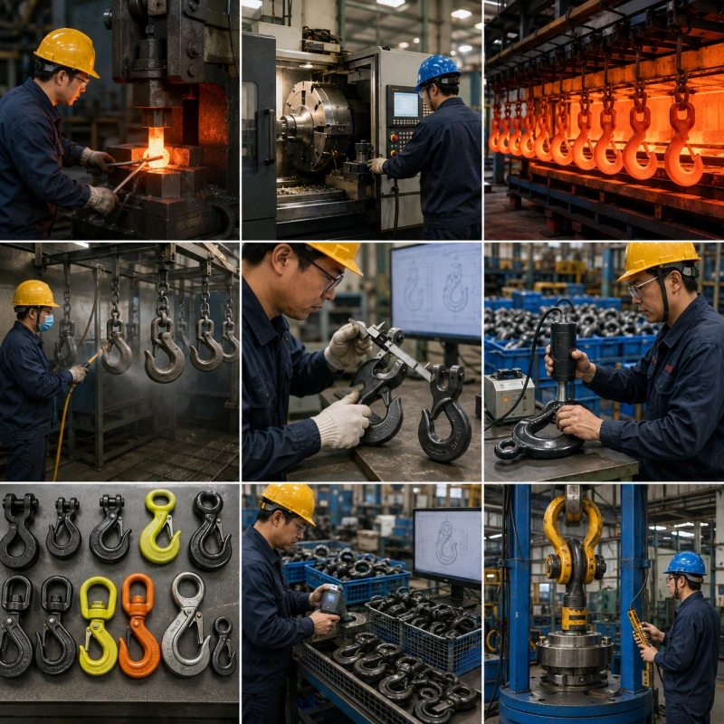 lifting hook manufacturing and quality