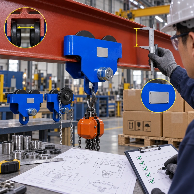 what to verify before ordering manual trolleys​